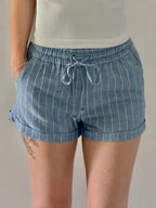 Linen Blend Shorts