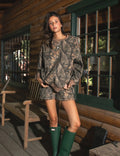 Woodland Camo Cloud Fleece Crewneck | Preorder Closing 10/25